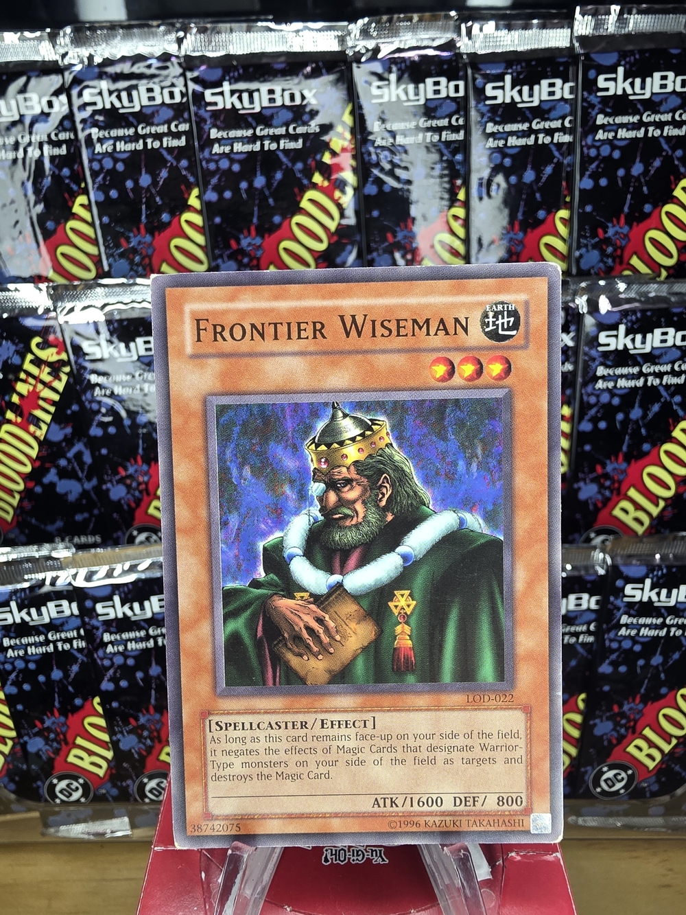 ⏳️ Vintage Yu-Gi-Oh! Frontier Wiseman Trading Card